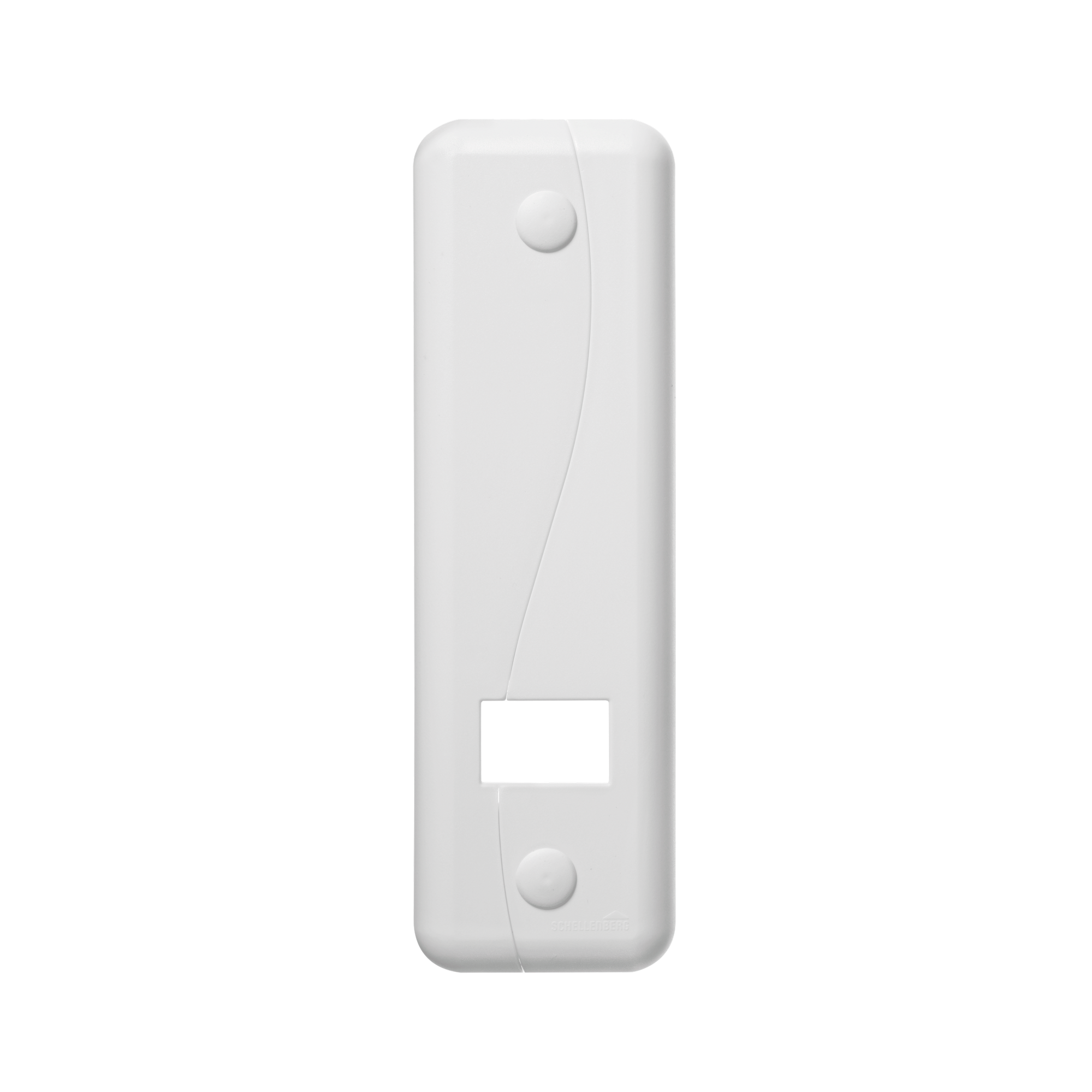 Abdeckplatte 'DUO Maxi' weiß 16 cm