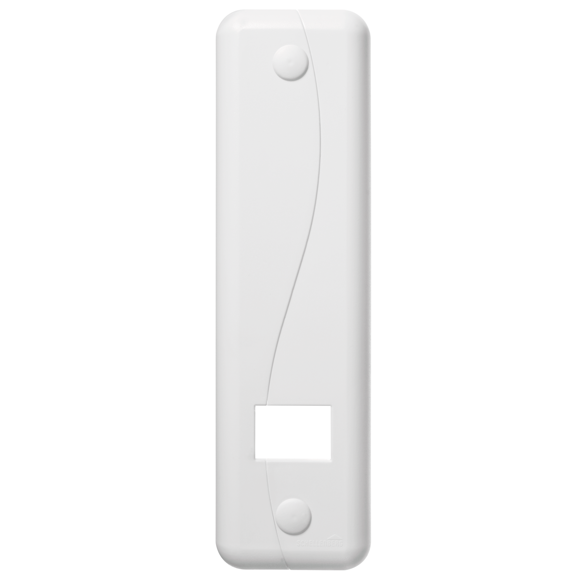 Abdeckplatte 'DUO Maxi' weiß 18,5 cm