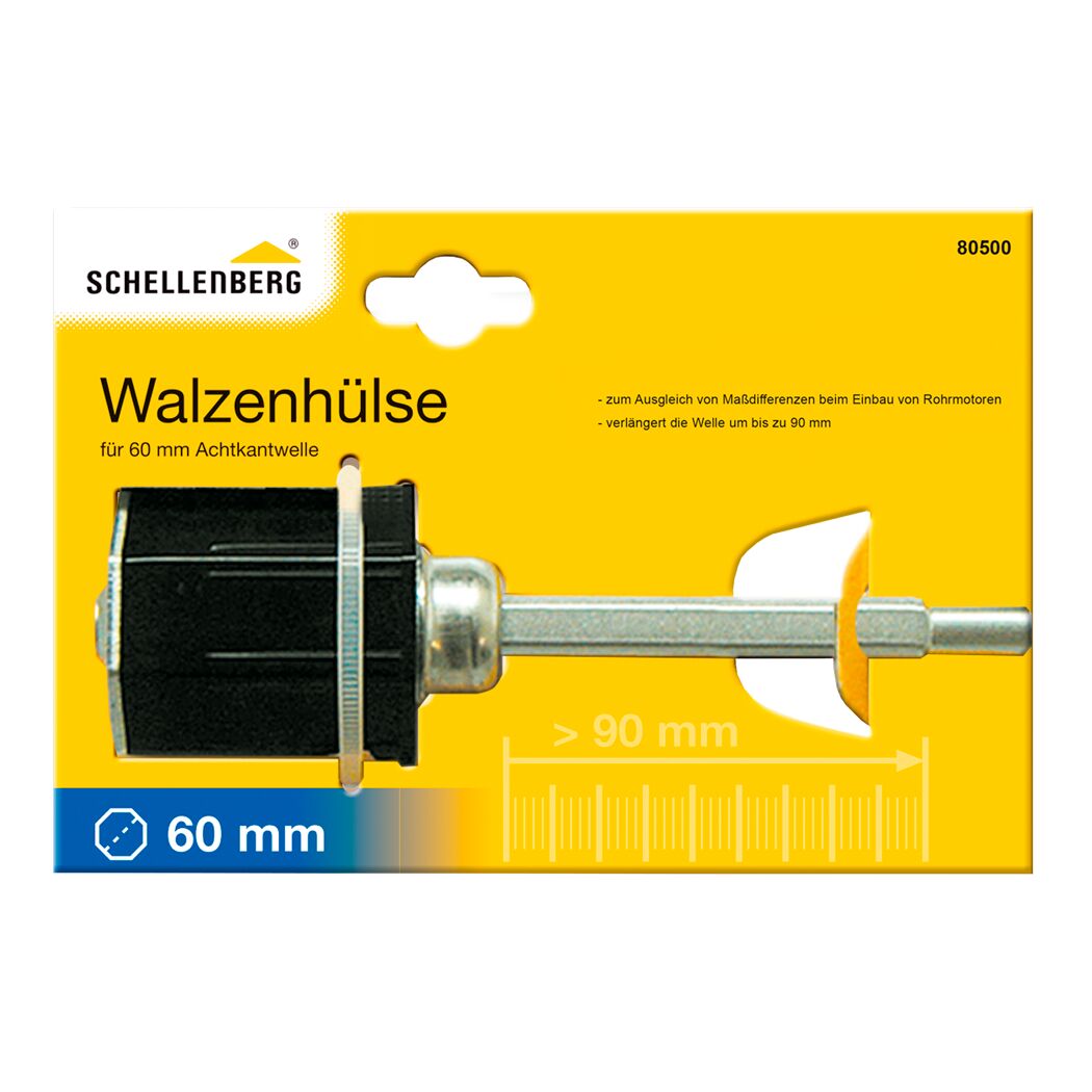 Walzenhülse 'Maxi' ausziehbar 60 mm