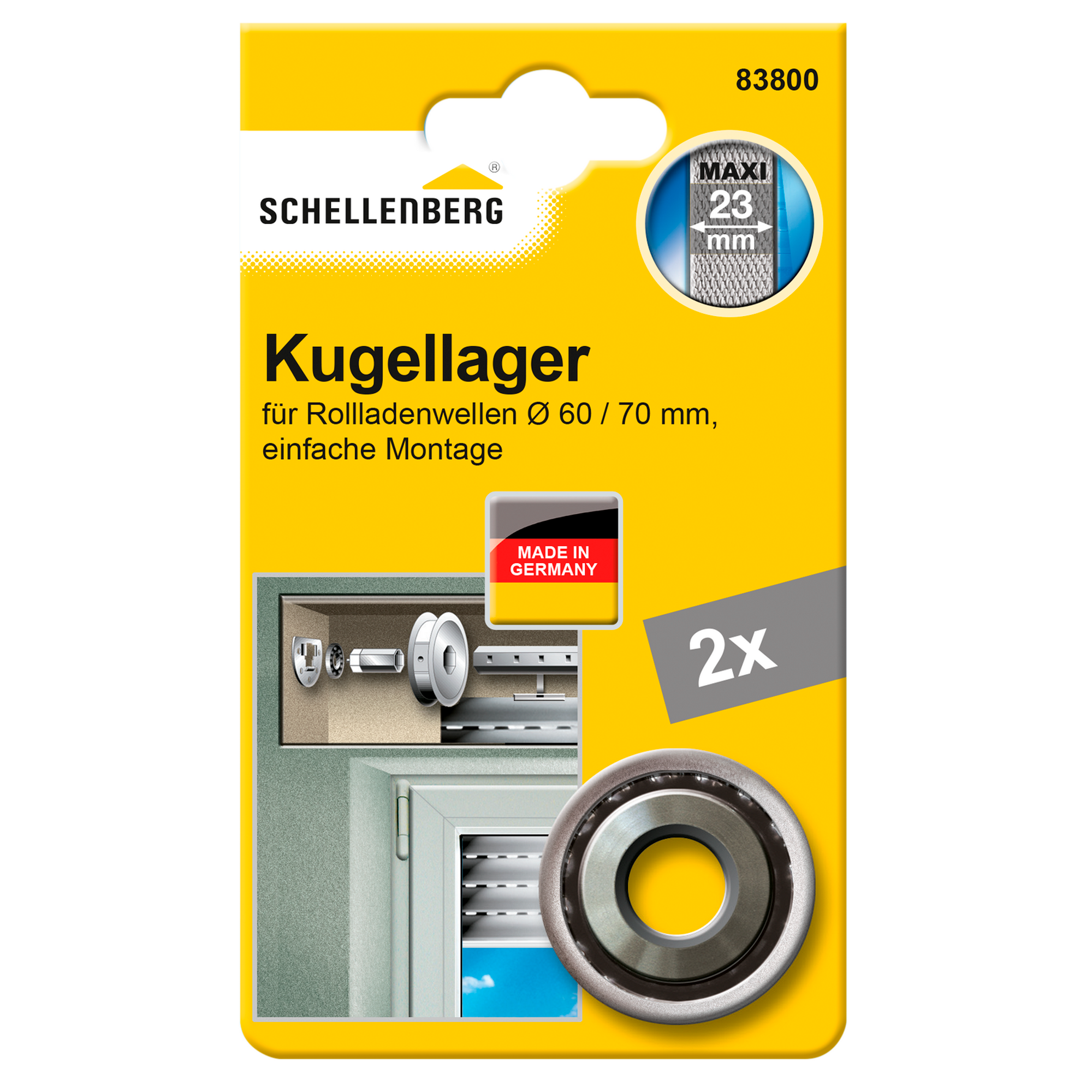 Kugellager 'Maxi' 2 Stück