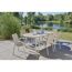 Gartenmöbelset 'Luna' für 6 Personen Aluminium