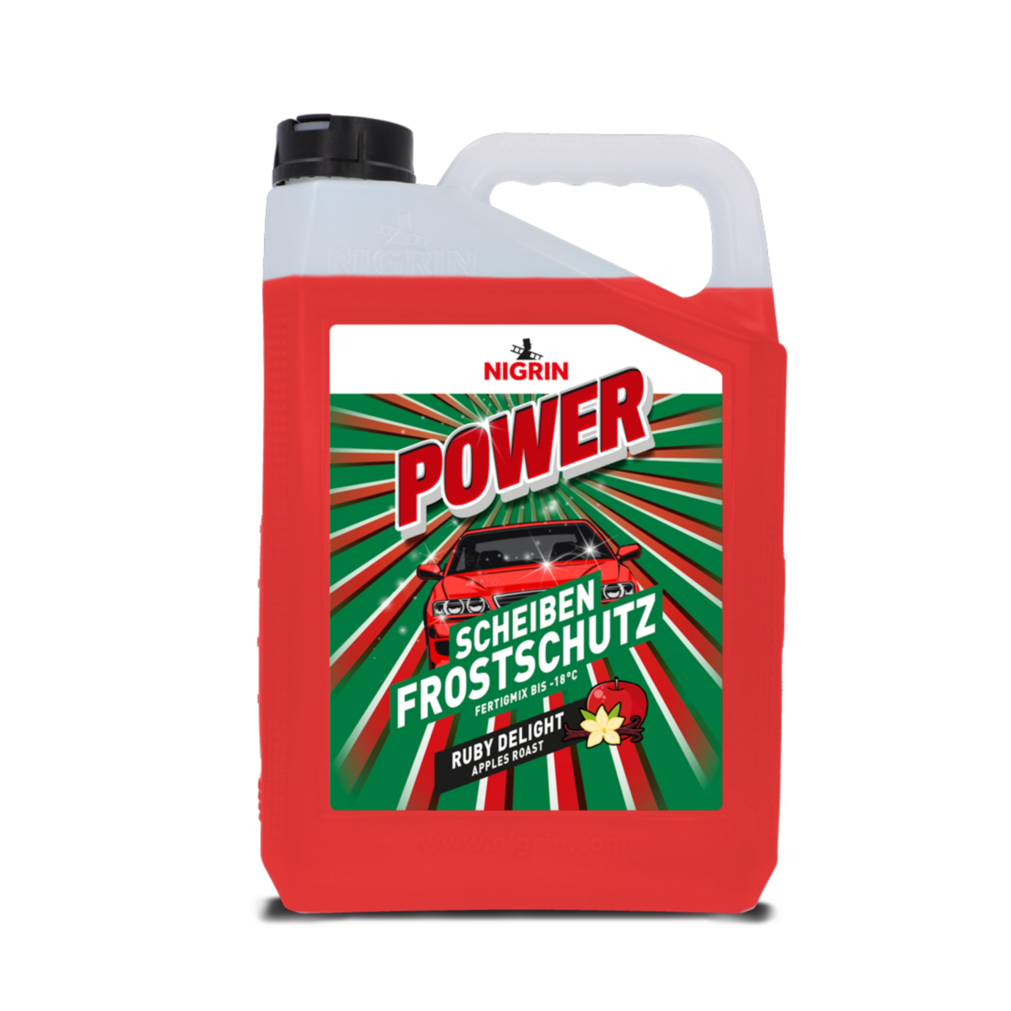 Scheiben-Frostschutz 'Power Ruby Delight' bis -18 °C 5 l