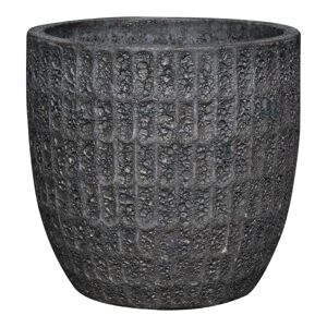 Pflanzgefäß 'Palma' anthrazit Ø 36 x 35 cm