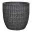 Pflanzgefäß 'Palma' anthrazit Ø 36 x 35 cm