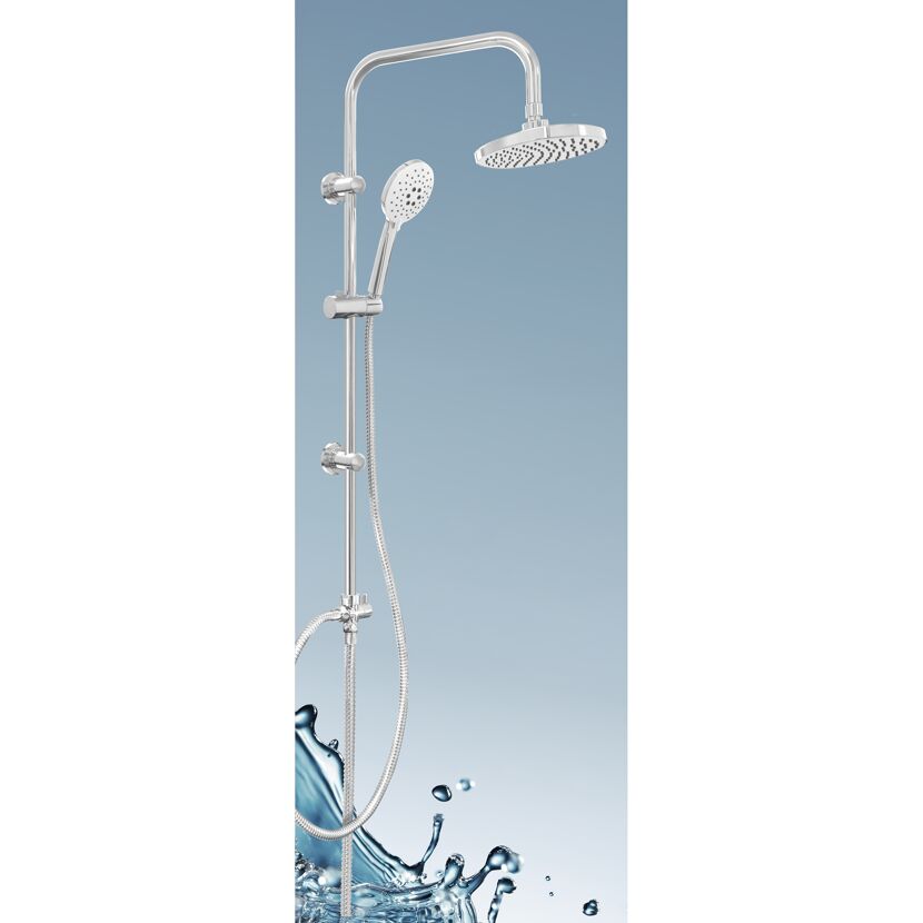 Duschsäule 'Antilla' Edelstahl verchromt 95 cm