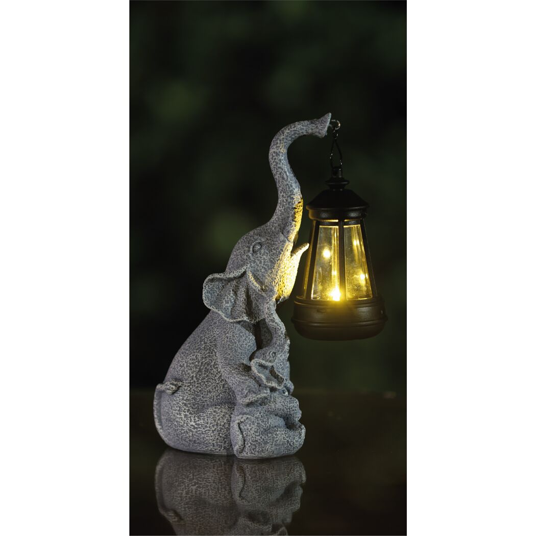 Solar-Außenstehlampe 5 lm warmweiß IP 44 21,5 cm