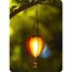 Solar Dekoleuchte 'Heißluftballon' mehrfarbig trüb Ø 14 x 48 cm