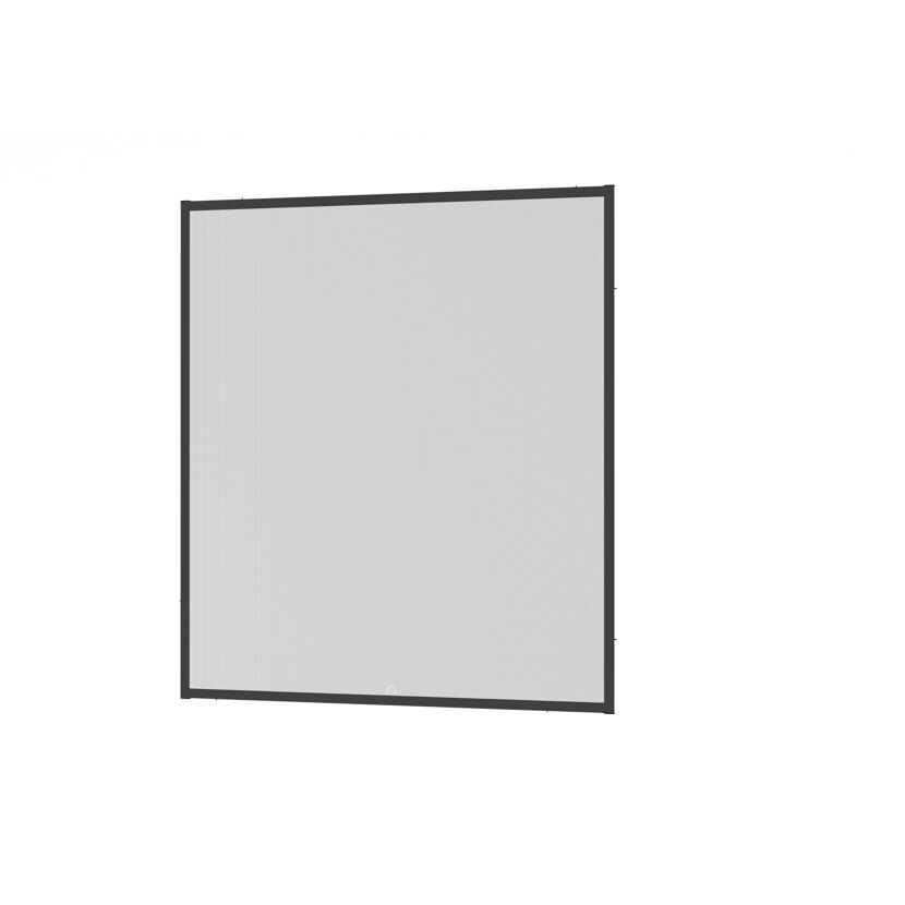 Fensterfliegengitter 'Master Slim' anthrazit 100 x 120 cm