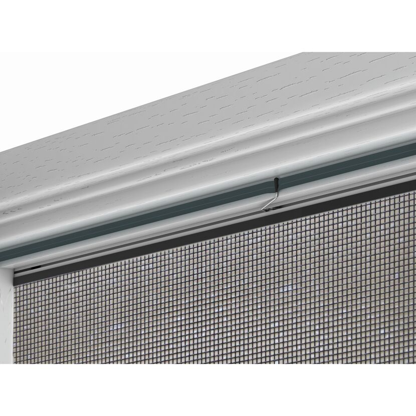 Fensterfliegengitter 'Master Slim' anthrazit 100 x 120 cm