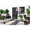 Fensterfliegengitter 'Master Slim' anthrazit 130 x 150 cm