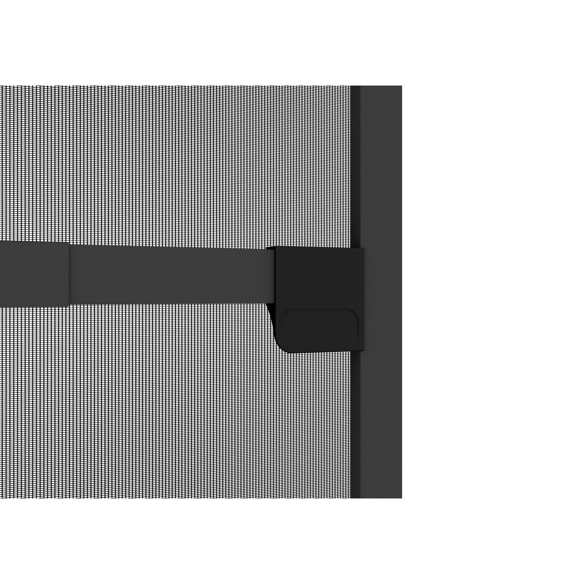 Fliegengittertür anthrazit 100 x 210 cm