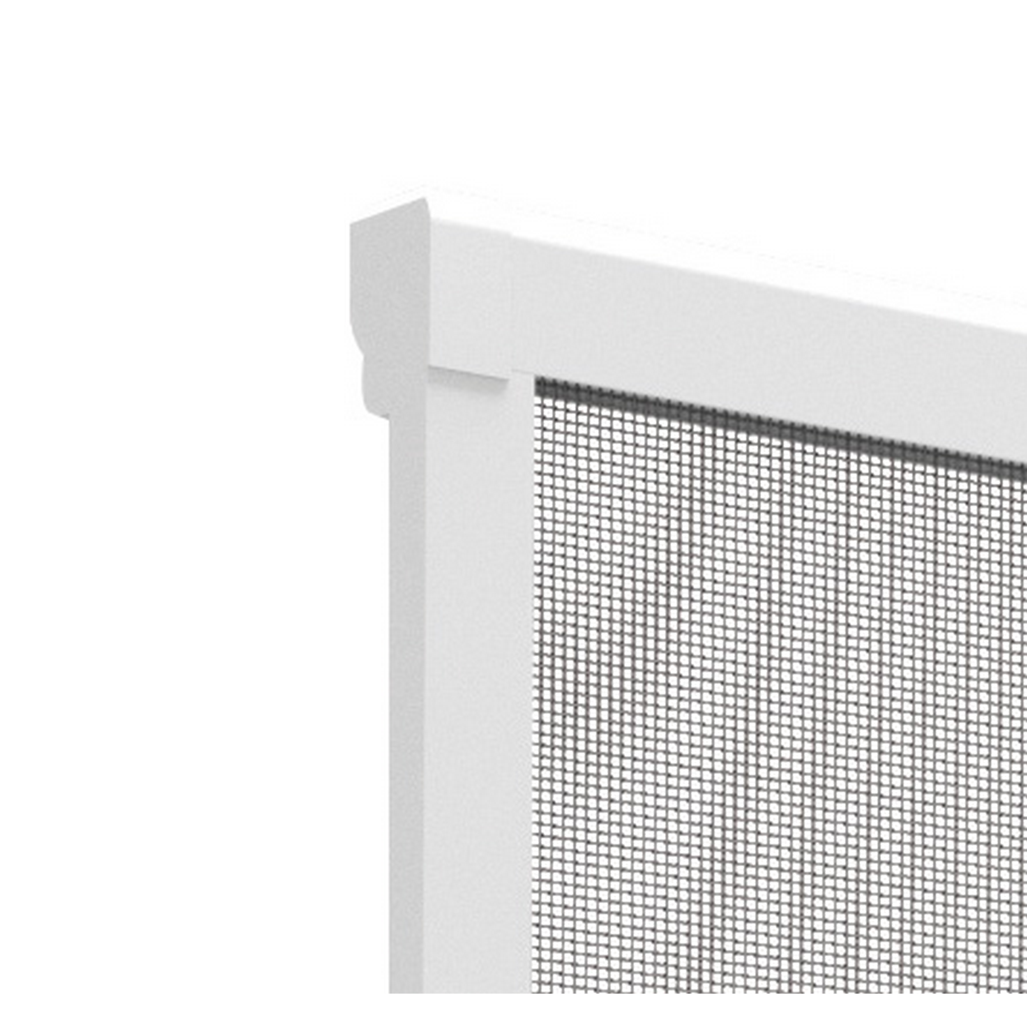 Fliegengitter-Rollo für Fenster 'Easy' weiß 125 x 150 cm