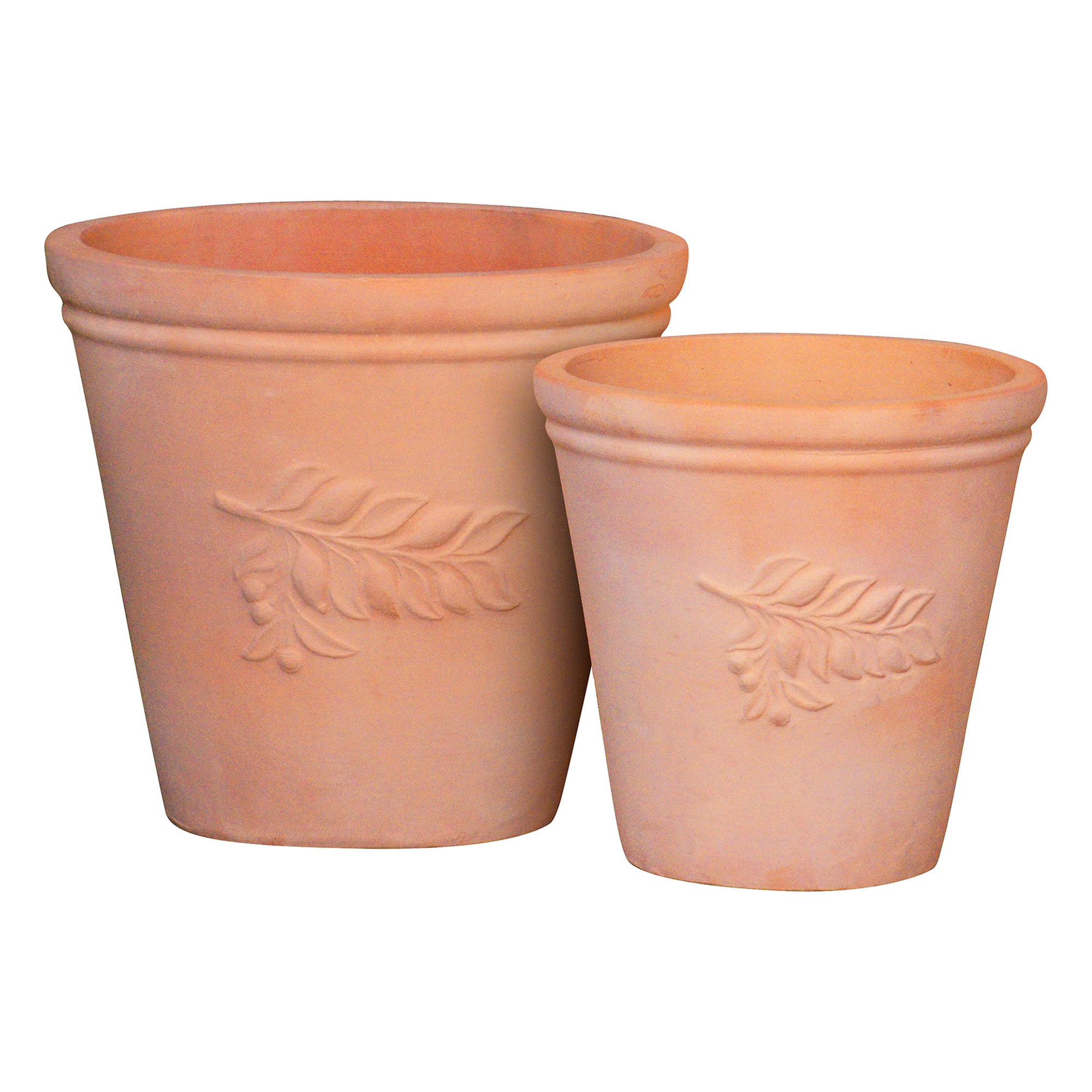 Pflanzgefäß 'Paros' terrakotta Ø 43 x 39 cm