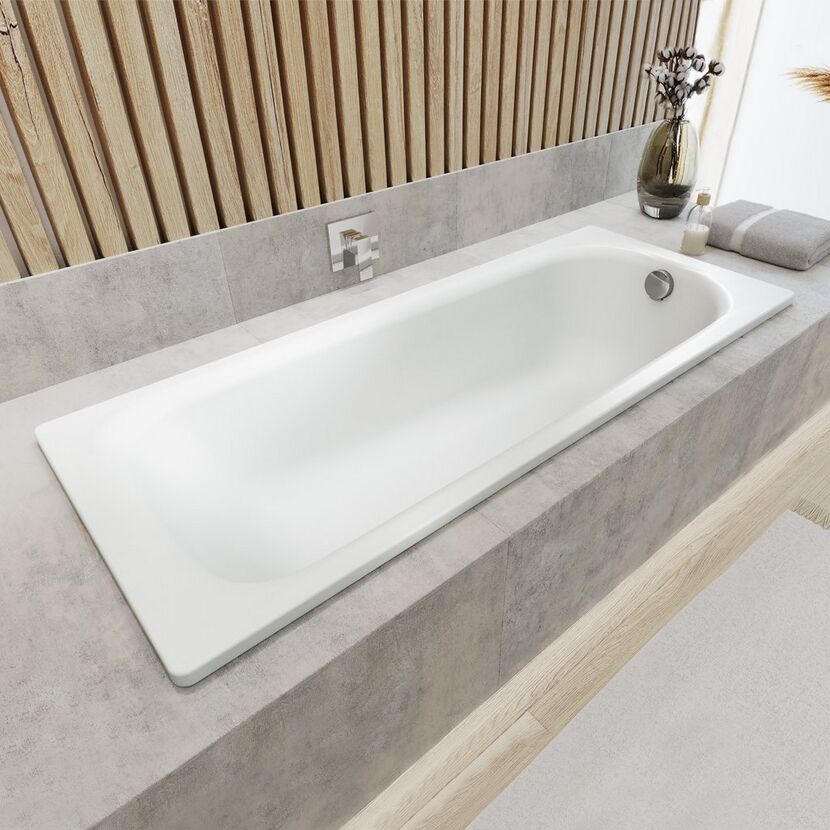 Badewanne 'Saniform Plus' weiß 170 x 75 cm