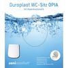 WC-Sitz 'Opia' mit Absenkautomatik Duroplast weiß