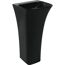 Aufsatzwaschtisch 'Opia' schwarz 41 x 80,5 x 14,5 cm