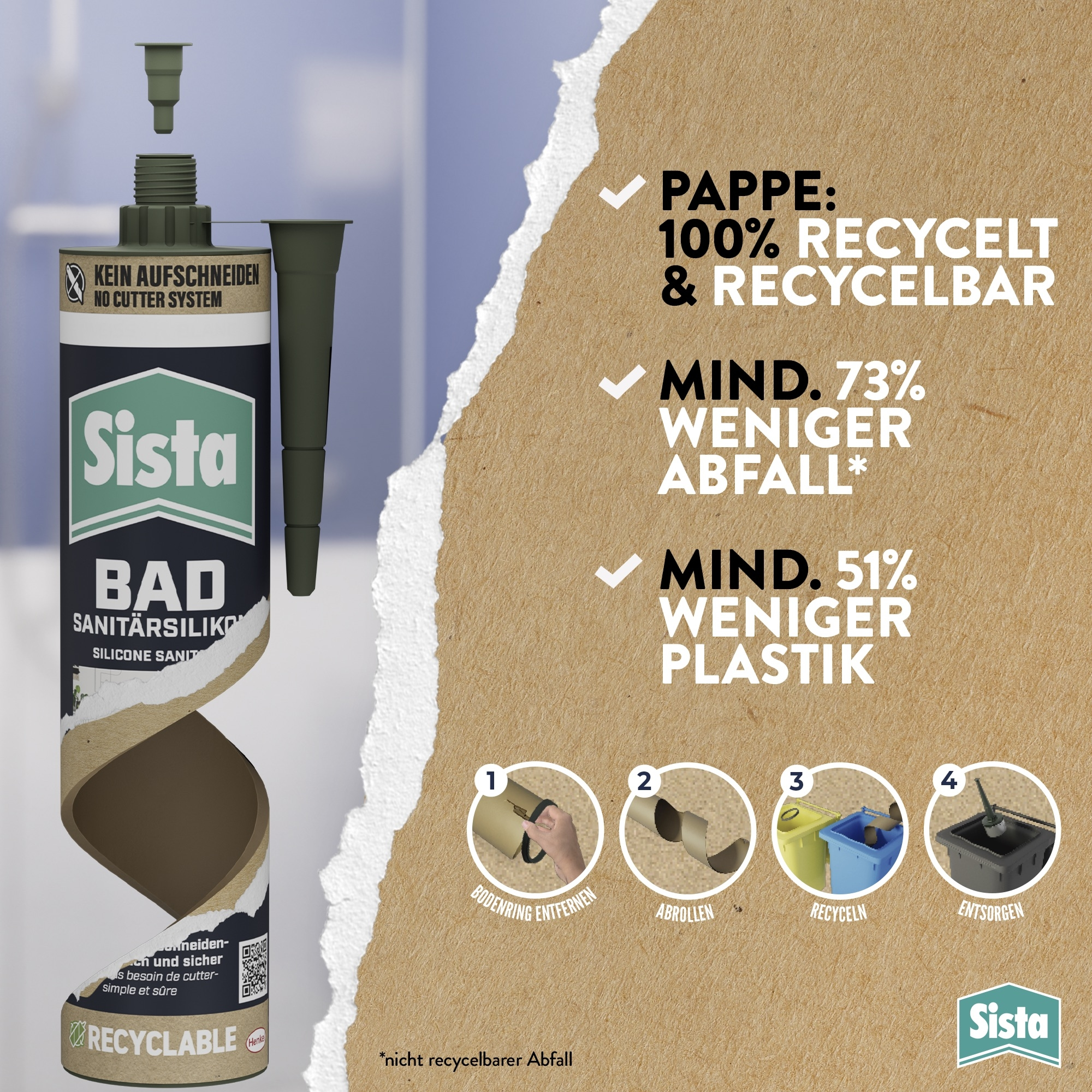 Sanitärsilikon 'Bad' anthrazit 280 ml