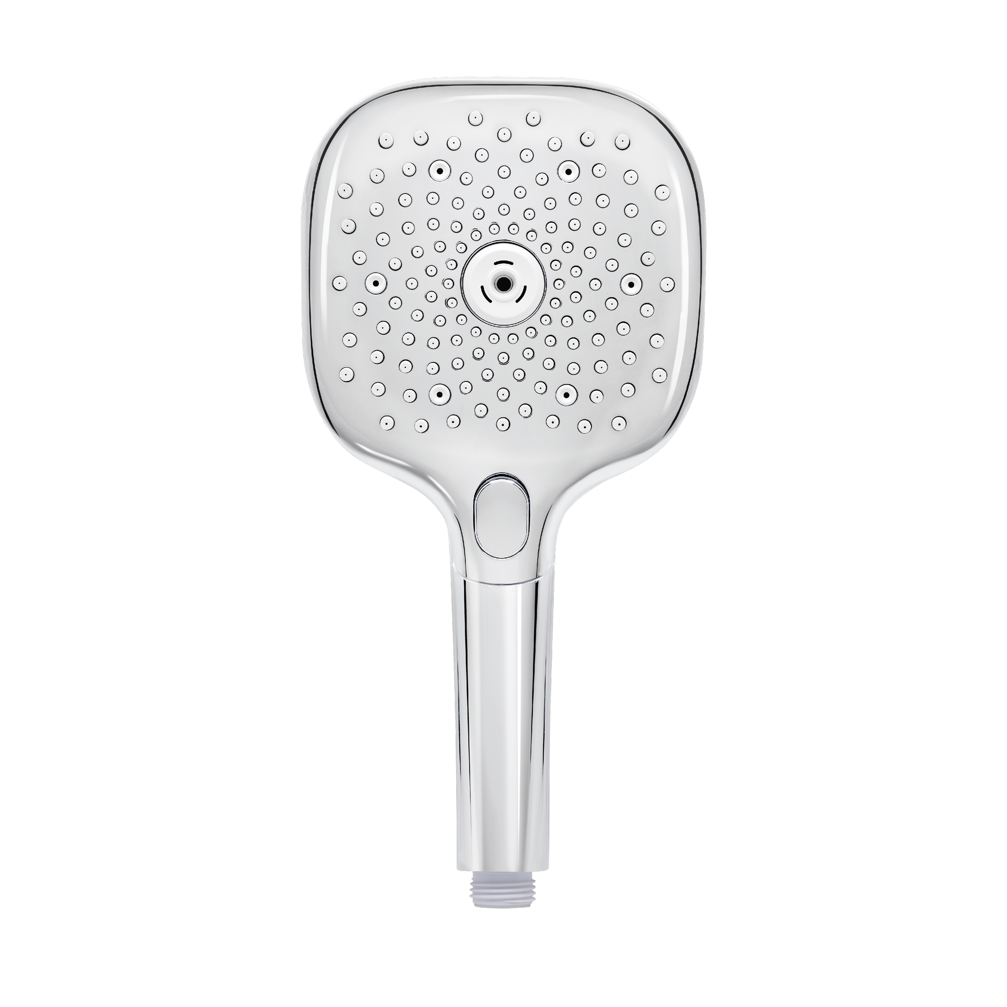 Handbrause 'Modesto' teilverchromt 13 x 13 cm, 3 Strahlarten