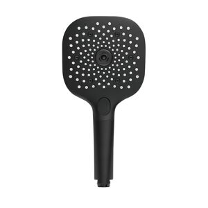 Handbrause 'Modesto' weiß/teilverchromt 13 x 13 cm, 3 Strahlarten