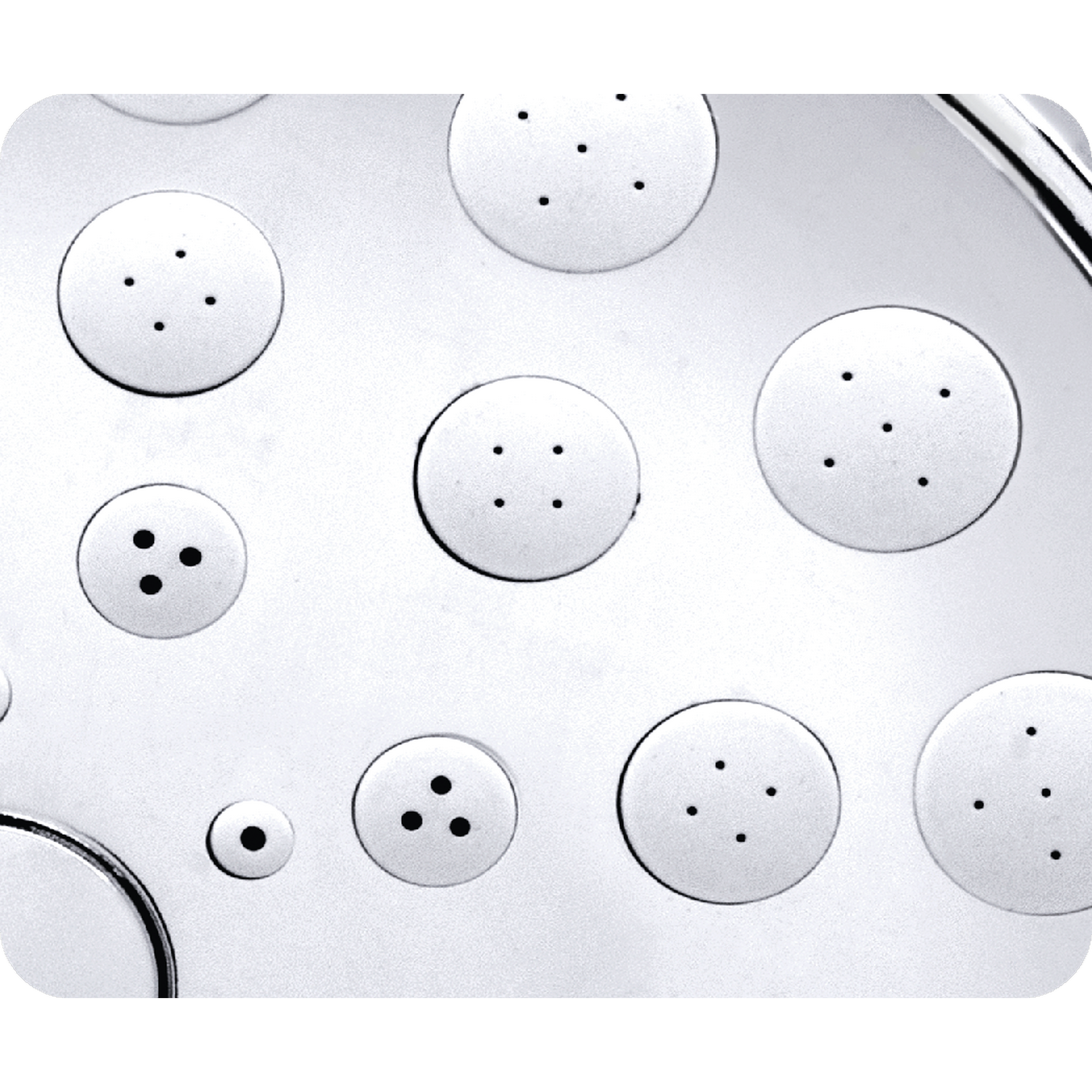 Handbrause 'Tampa' verchromt Ø 11,5 cm, 3 Strahlarten