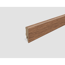 Sockelleiste 'L488' Eiche dunkelbraun 2400 x 58 x 14 mm