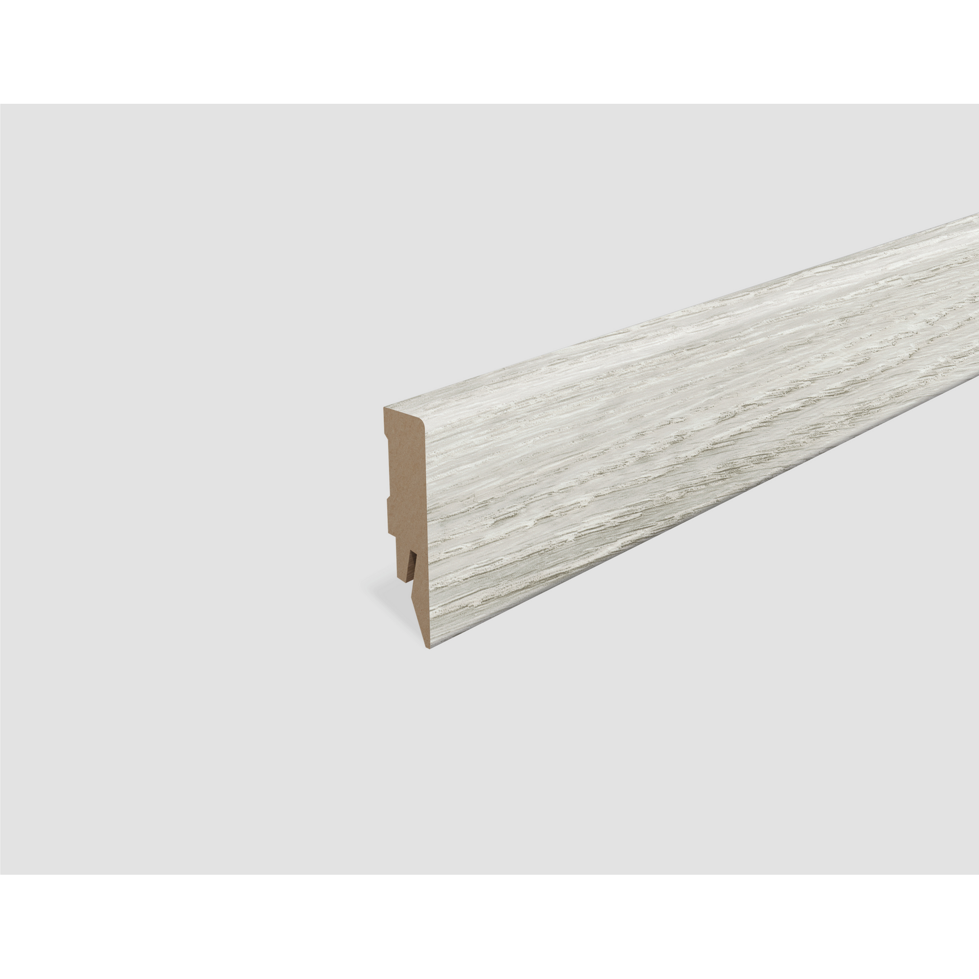 Sockelleiste 'L504' Eiche blau 2400 x 58 x 14 mm