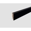 Sockelleiste 'L537' schwarz 2400 x 58 x 14 mm