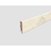 Sockelleiste 'L581' Beton weiss 2400 x 58 x 14 mm