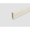 Sockelleiste 'L582' Eiche weiss 2400 x 58 x 14 mm