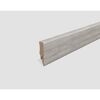 Sockelleiste 'L596' Eiche hellgrau 2400 x 58 x 14 mm