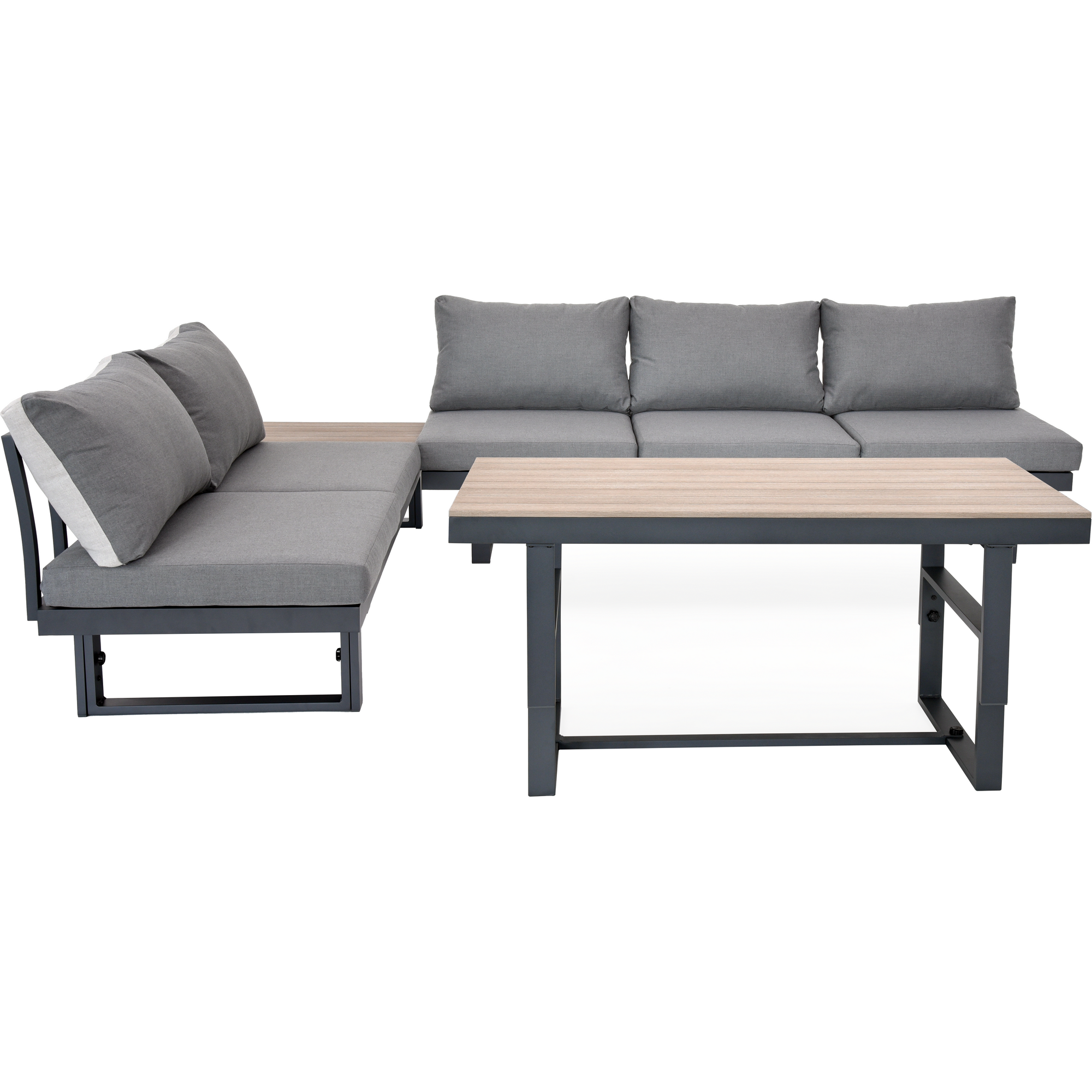 Loungemöbelset 'Amelie' für 6 Personen Aluminium