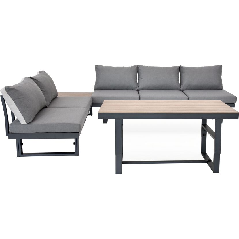Loungemöbelset 'Amelie' für 6 Personen Aluminium