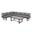 Loungemöbelset 'Amelie' für 6 Personen Aluminium