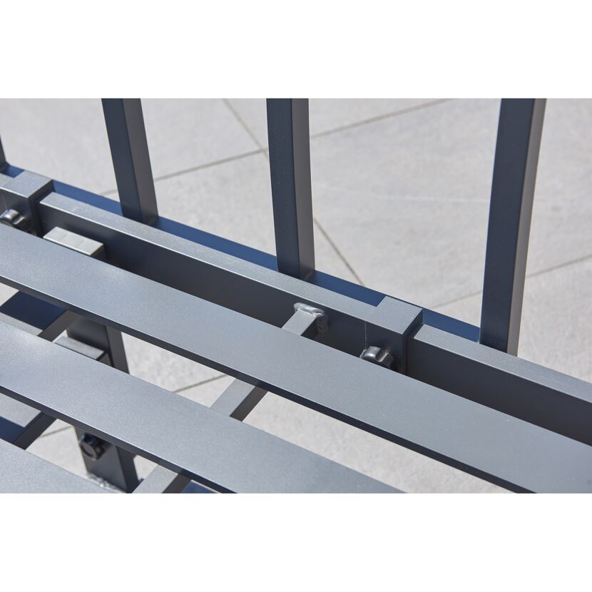 Loungemöbelset 'Amelie' für 6 Personen Aluminium
