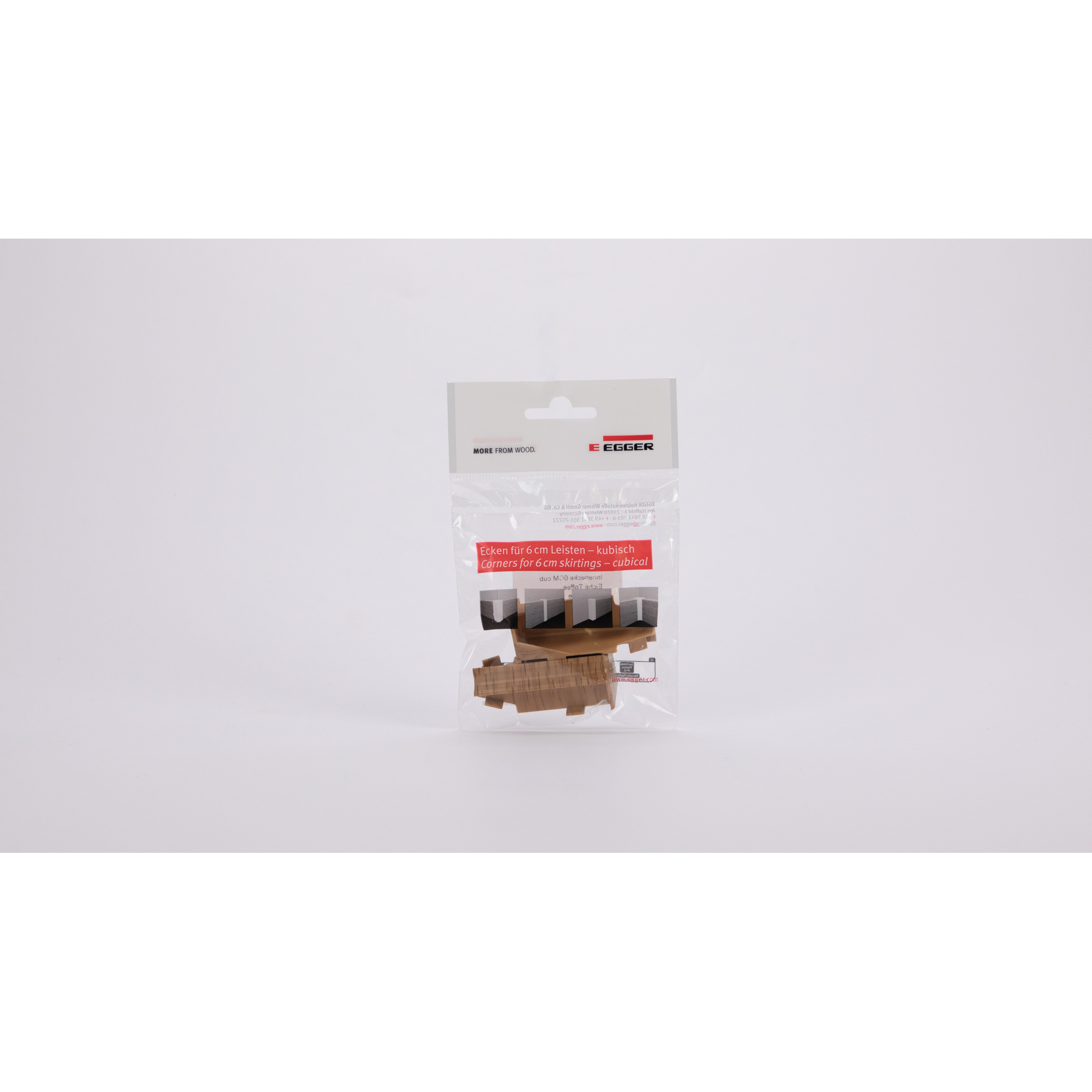 Innenecke für Sockelleiste Eiche Toffee 2 Stück
