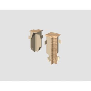 Innenecke für Sockelleiste Eiche taupe 2 Stück