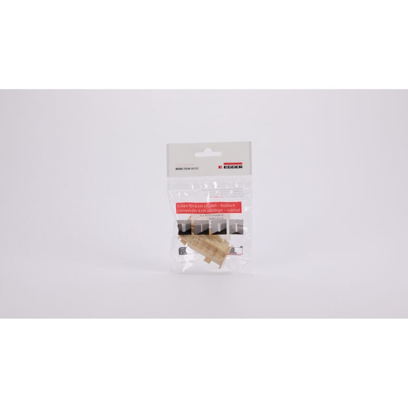 Innenecke für Sockelleiste Eiche creme 2 Stück