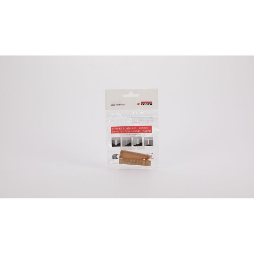 Zwischenstück für Sockelleiste Eiche rotbraun 2 Stück