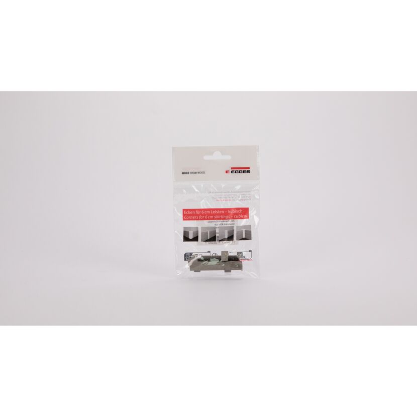 Zwischenstück für Sockelleiste Stein grau 2 Stück