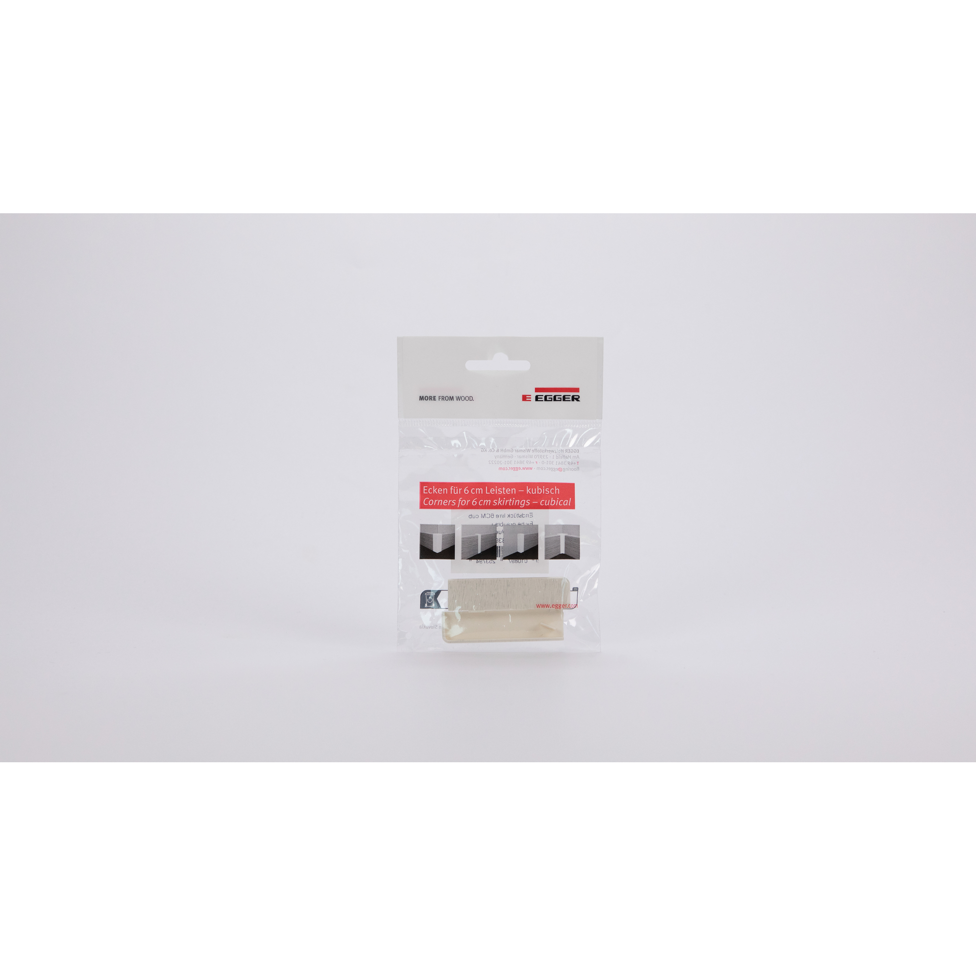 Endstück für Sockelleiste Eiche graublau 2 Stück