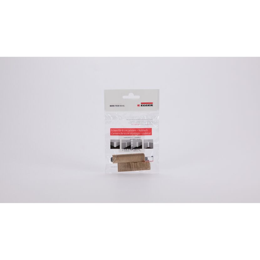 Endstück für Sockelleiste Eiche cappucino 2 Stück