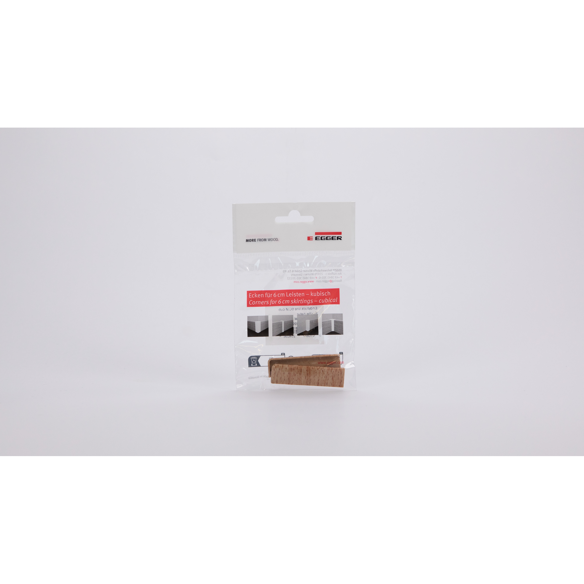 Endstück für Sockelleiste Buche natur 2 Stück