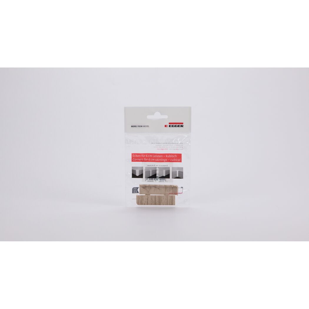 Endstück für Sockelleiste Eiche hell 2 Stück