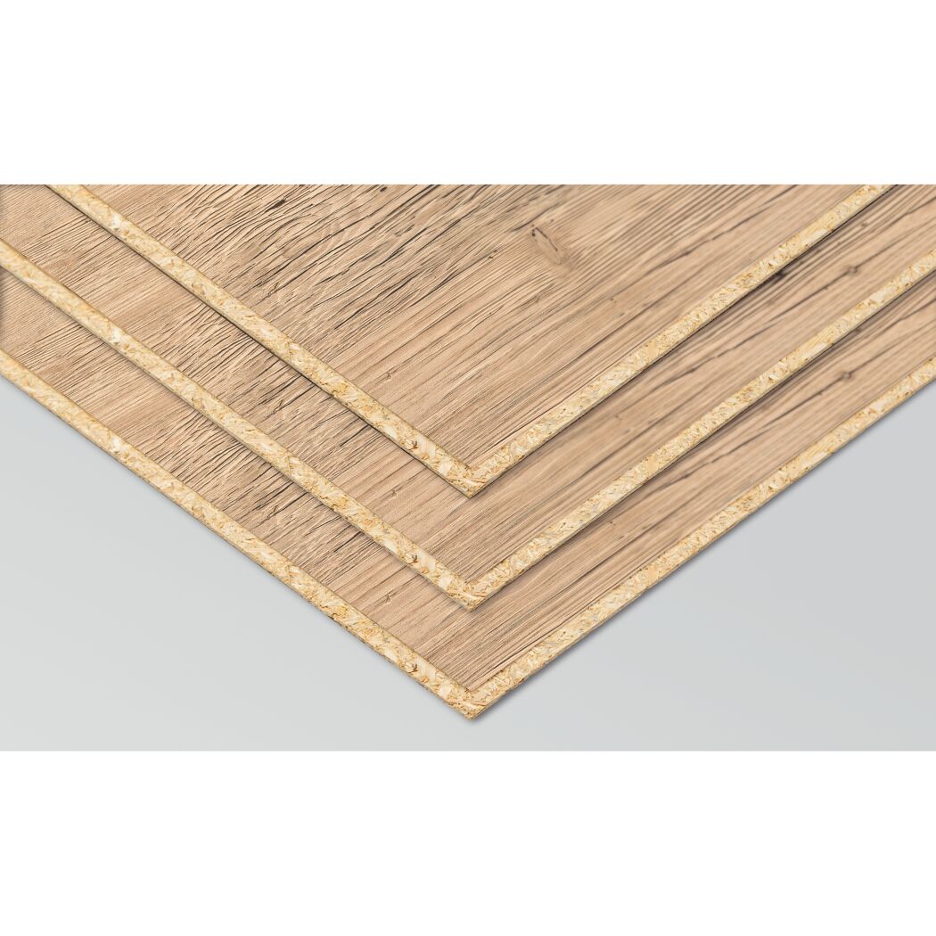 Dekorpaneel 'DecoWall DO006' Namur Fichte hell 1250 mm x 660 mm