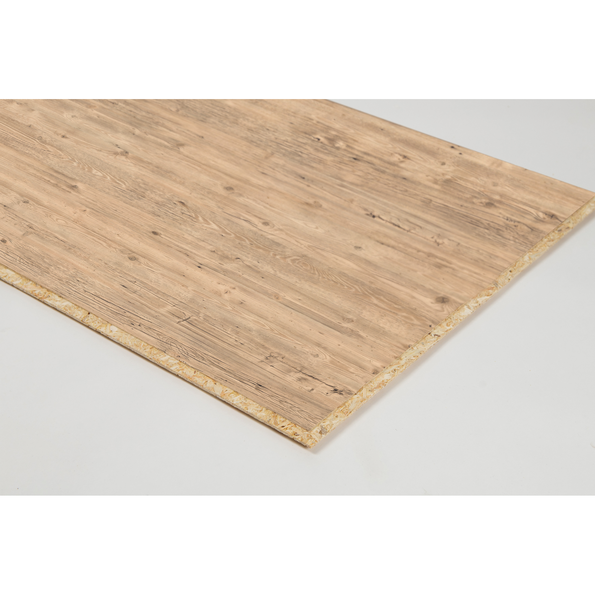 Dekorpaneel 'DecoWall DO006' Namur Fichte hell 1250 mm x 660 mm
