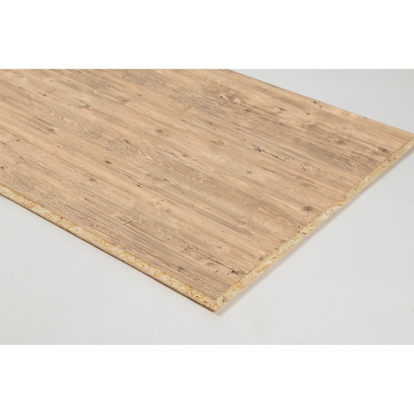Dekorpaneel 'DecoWall DO006' Namur Fichte hell 1250 mm x 660 mm