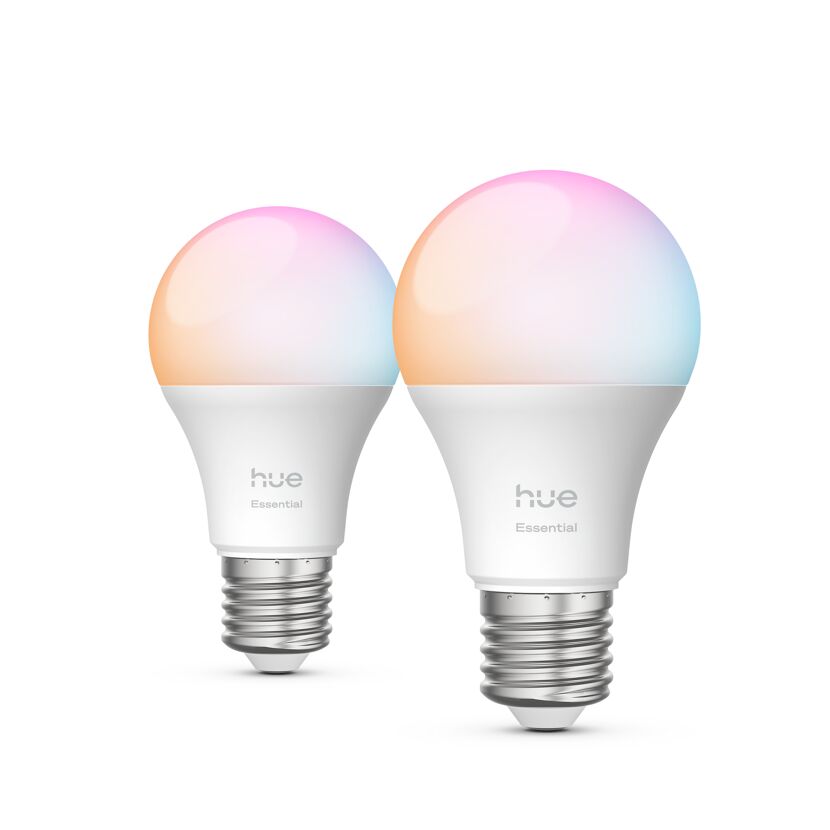 LED-Lampe 'Hue Essential smarte' E27  8 W 2 Stück