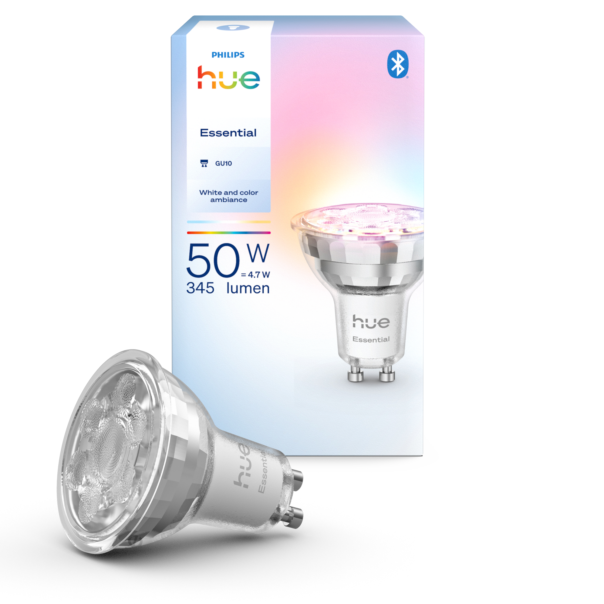 LED-Lampe 'Hue Essential smarte' GU10 4,7 W dimmbar