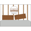 Dekorpaneel 'DecoWall DO007' Laxfield Eiche 1250 mm x 660 mm