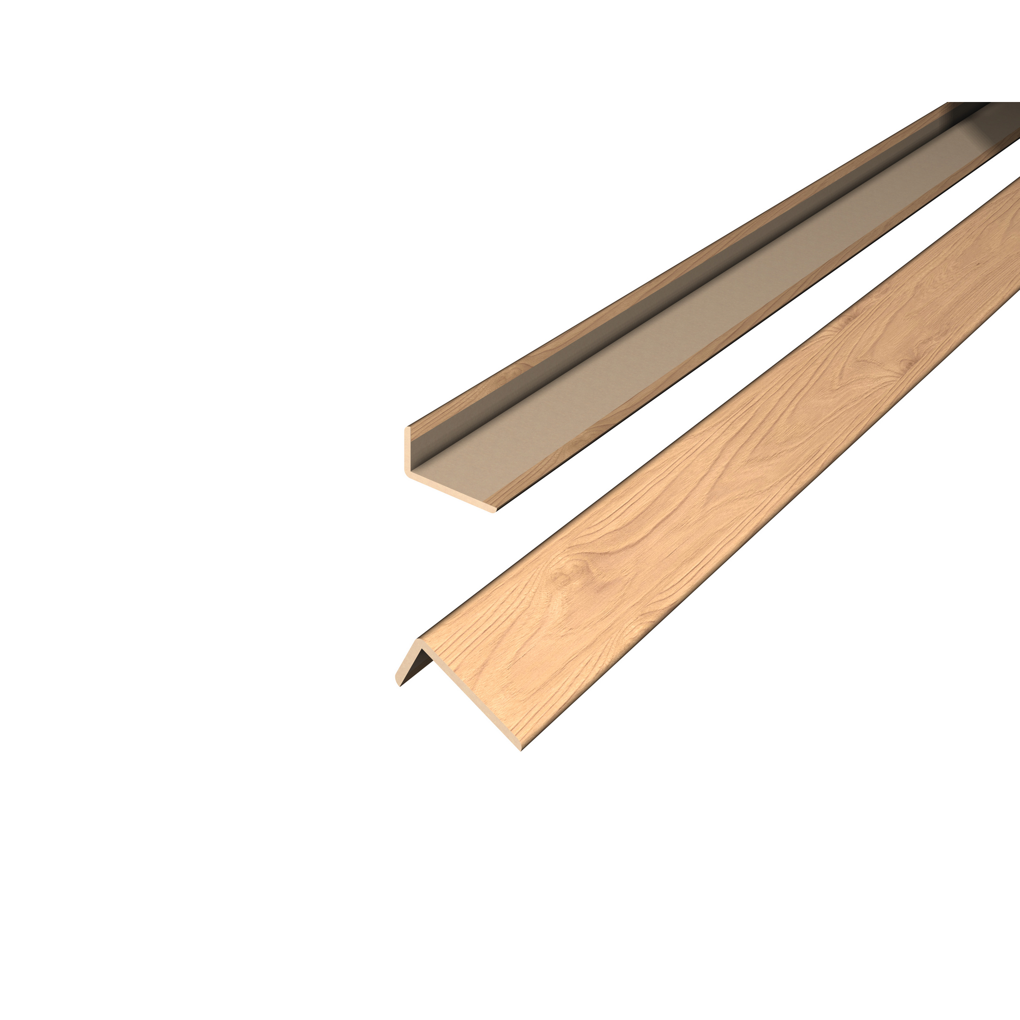 Winkelleiste 'DecoWall WL009' Esbjerg Rüster 2400 x 22 x 45mm